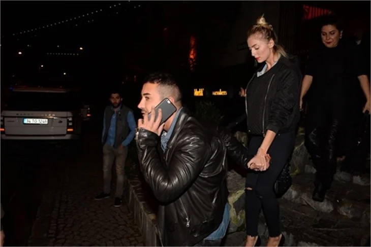 Demet Akalın ve Okan Kurt'un partisine ünlü akını