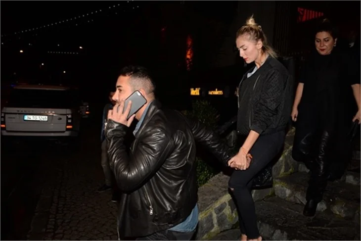 Demet Akalın ve Okan Kurt'un partisine ünlü akını