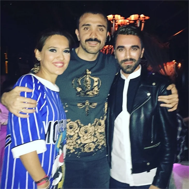 Demet Akalın ve Okan Kurt'un partisine ünlü akını