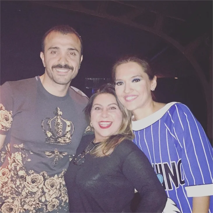 Demet Akalın ve Okan Kurt'un partisine ünlü akını