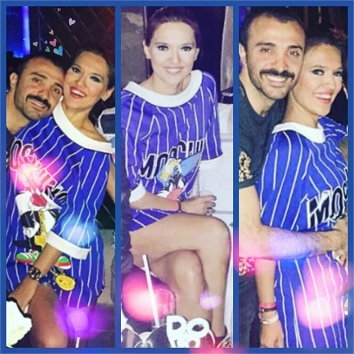 Demet Akalın ve Okan Kurt'un partisine ünlü akını