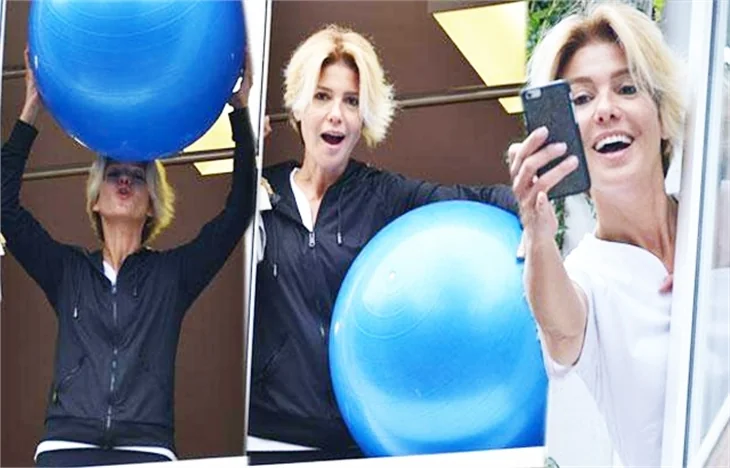 Gülben Ergen Pilates'te!