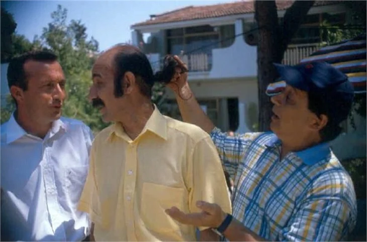 'Bizimkiler' dizisinin kamera arkası fotoğrafları