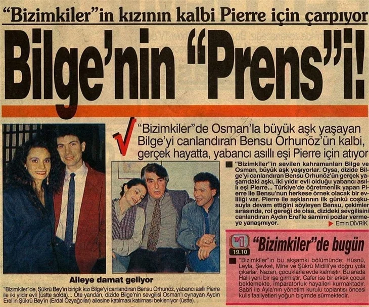 'Bizimkiler' dizisinin kamera arkası fotoğrafları