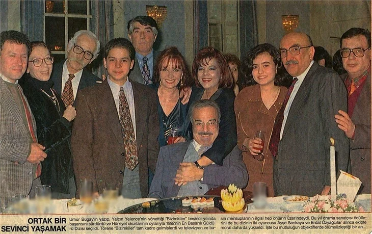 'Bizimkiler' dizisinin kamera arkası fotoğrafları