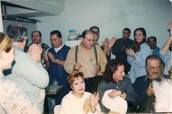 'Bizimkiler' dizisinin kamera arkası fotoğrafları