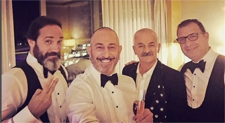 Cem Yılmaz, Ali Baba ve 7 Cüceler’in galasına oğlu Kemal ile geldi!