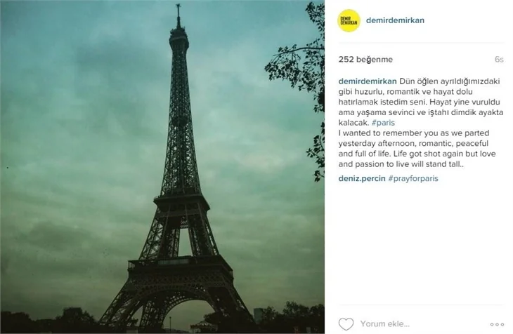Ünlülerden Paris katliamına tepkiler