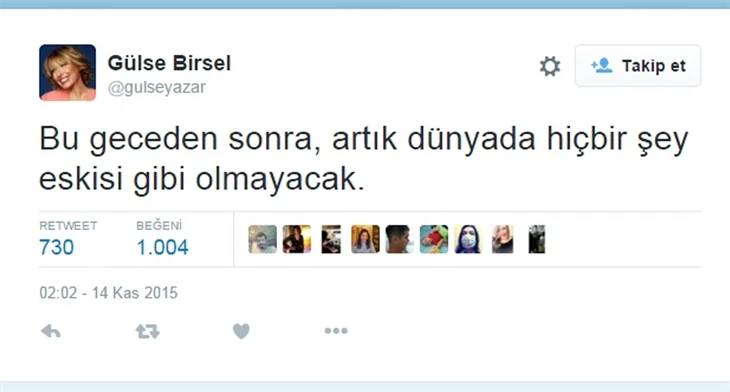 Ünlülerden Paris katliamına tepkiler