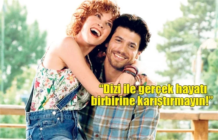Açelya Topaloğlu: Dizi ile gerçek hayatı birbirine karıştırmayın