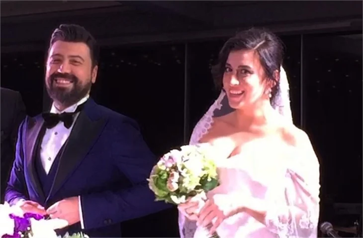 Bülent Emrah Parlak ve Burcu Gönder evlendi