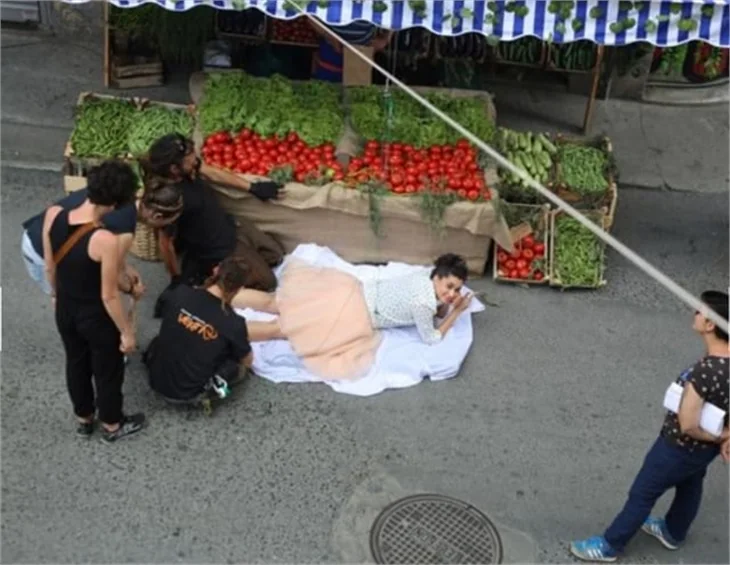 Hande Doğandemir 5. kattan böyle düştü