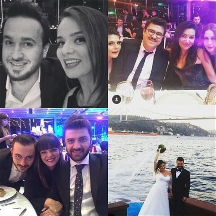 Bülent Emrah Parlak ve Burcu Gönder'in düğününde ünlüler geçidi