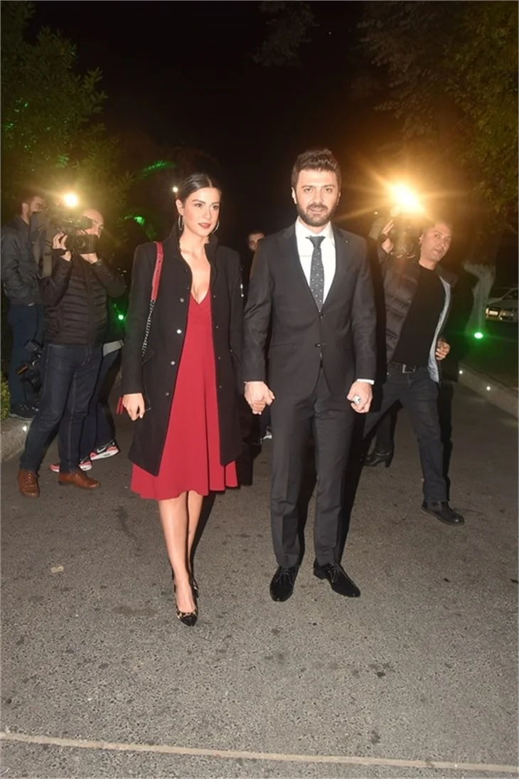 Bülent Emrah Parlak ve Burcu Gönder'in düğününde ünlüler geçidi