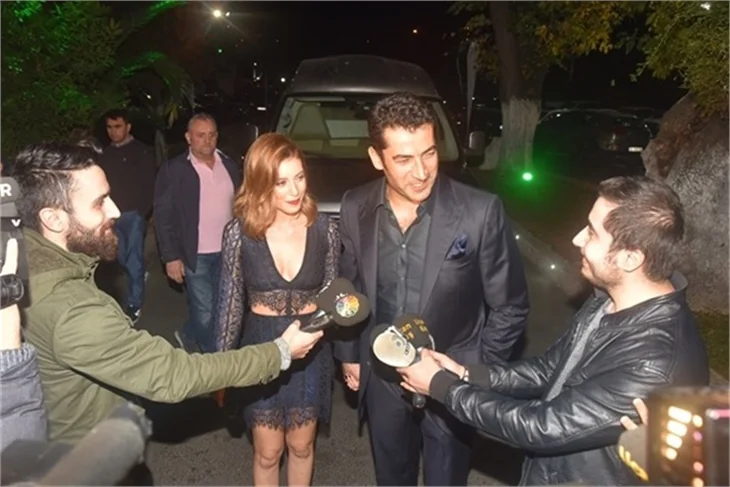 Bülent Emrah Parlak ve Burcu Gönder'in düğününde ünlüler geçidi