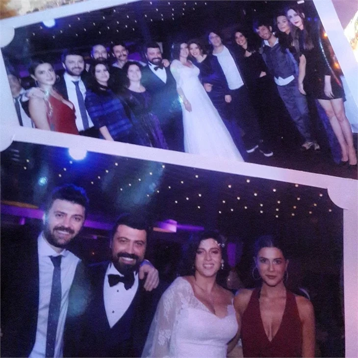 Bülent Emrah Parlak ve Burcu Gönder'in düğününde ünlüler geçidi