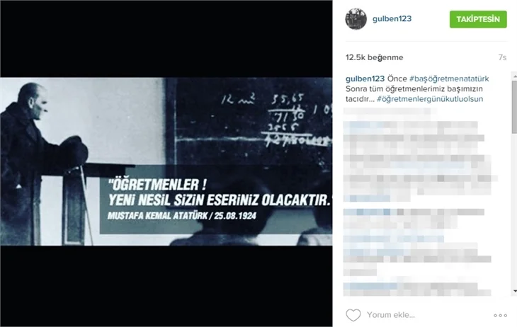 Ünlülerin 24 Kasım Öğretmenler Günü paylaşımları!