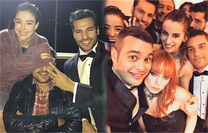 Kiraz Mevsimi'nin veda partisinden kareler