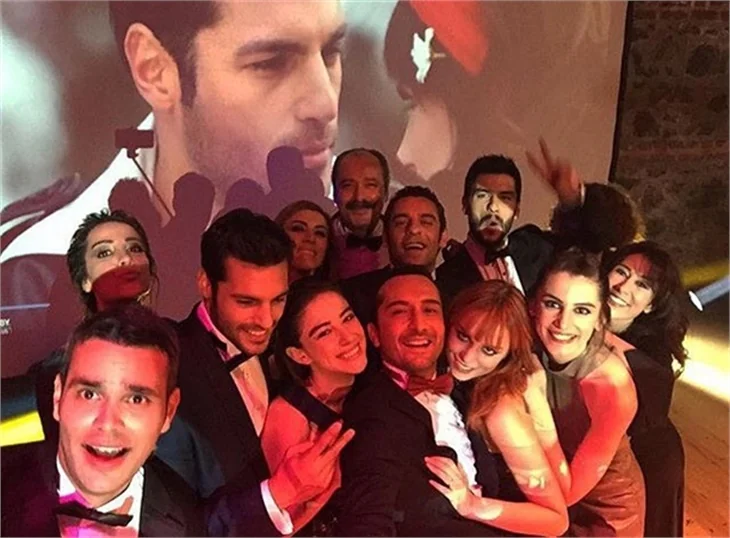Kiraz Mevsimi'nin veda partisinden kareler