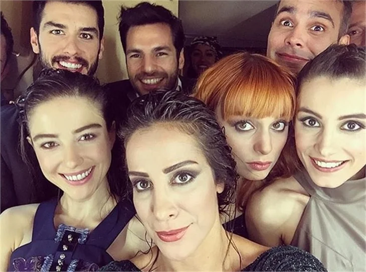 Kiraz Mevsimi'nin veda partisinden kareler