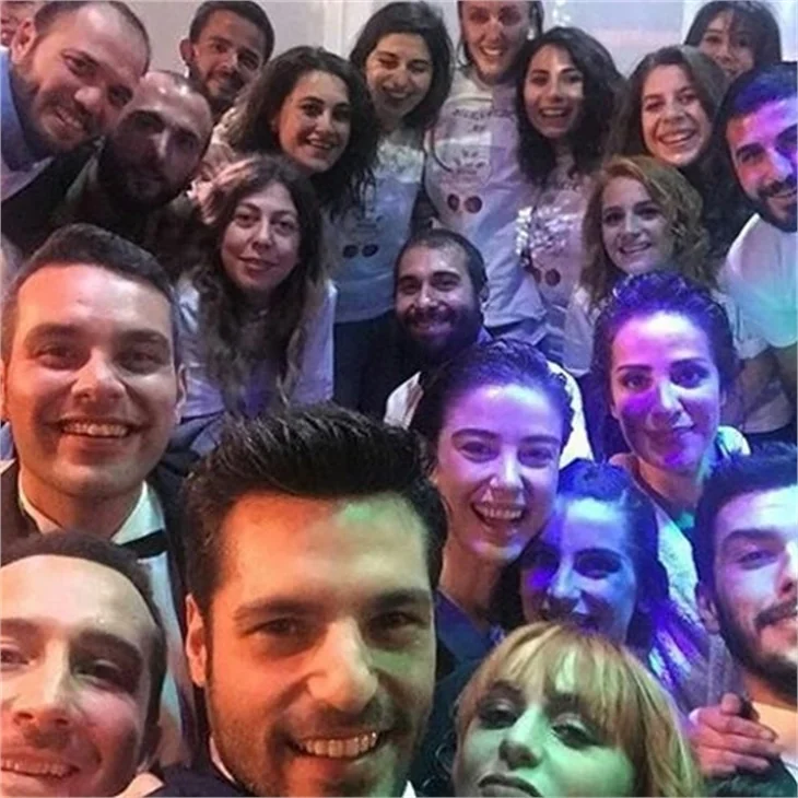 Kiraz Mevsimi'nin veda partisinden kareler