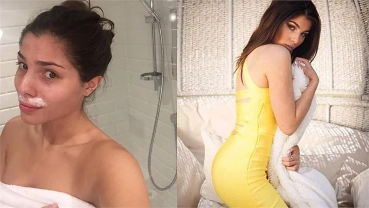 Stina Sanders instagram pozlarıyla olay oldu!