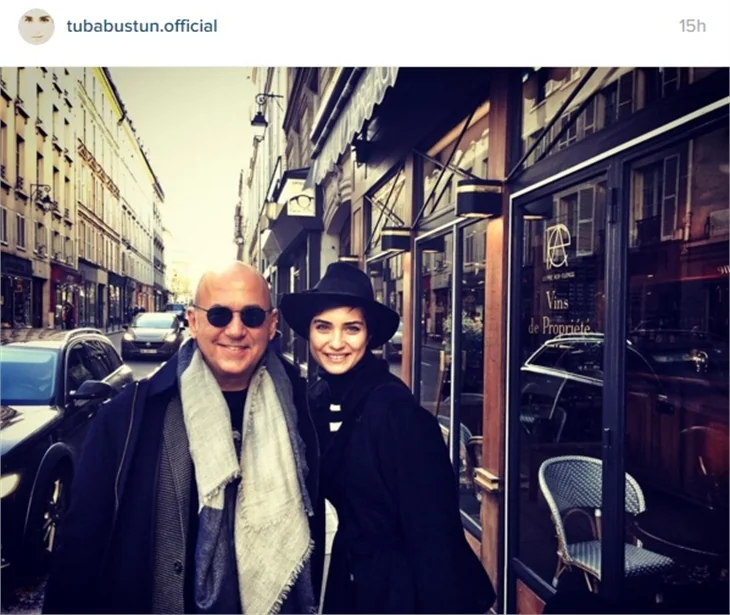 Tuba Büyüküstün'ün 'Paris' hatırası!