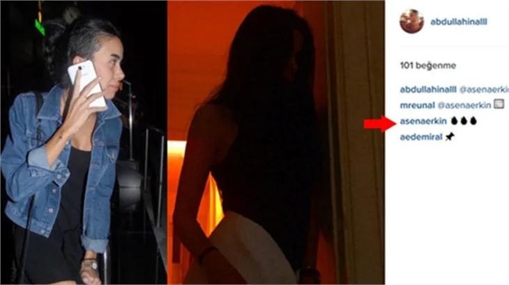 Asena Erkin kafa karıştıran o paylaşımı sildi