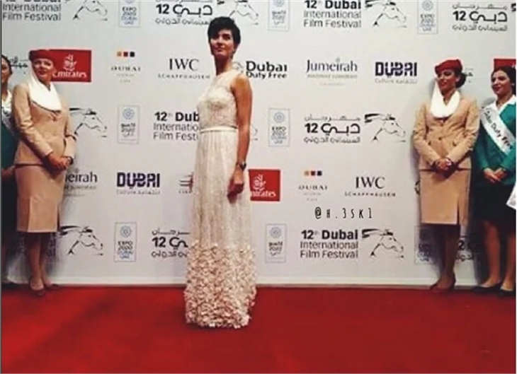 Tuba Büyüküstün, Dubai Film Festivali'ne katıldı!