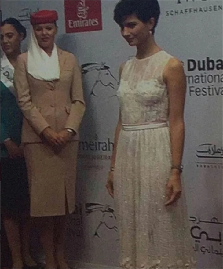 Tuba Büyüküstün, Dubai Film Festivali'ne katıldı!