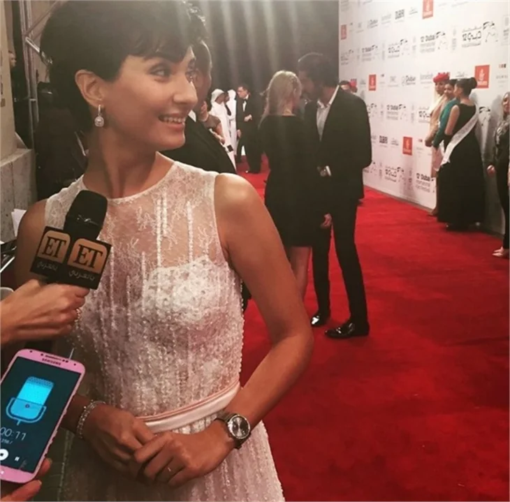 Tuba Büyüküstün, Dubai Film Festivali'ne katıldı!