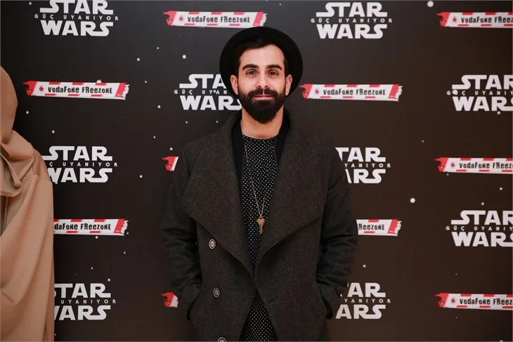 “Star Wars”un özel gösterimine ünlü akını!