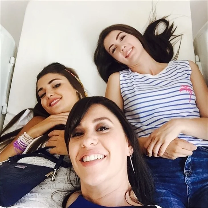 Güneşin Kızları'nın kamera arkasından özel fotoğraflar
