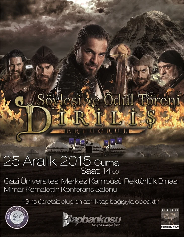 Diriliş Ertuğrul dizisi oyuncularından köy okullarına kitap bağışı kampanyası