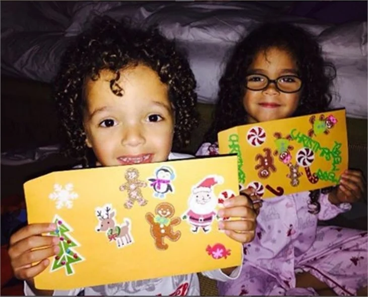 Mariah Carey'in mutlu aile tablosu...