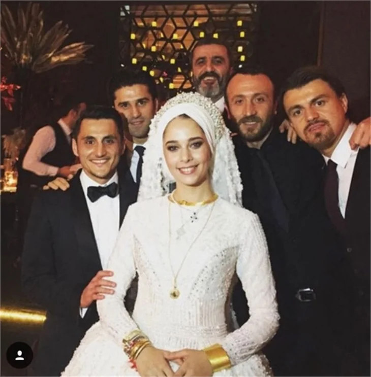Beşiktaşlı Mustafa Pektemek evlendi