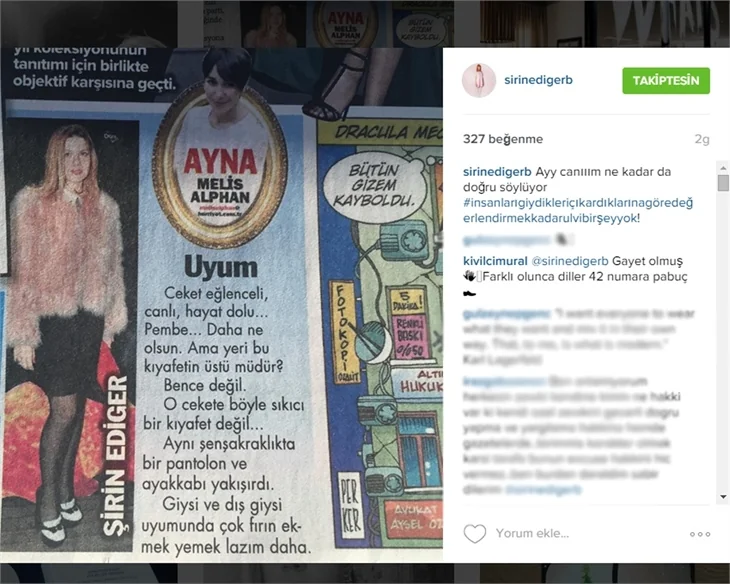 Kıvılcım Ural: Sen istediğin kadar kendi kendine öt!