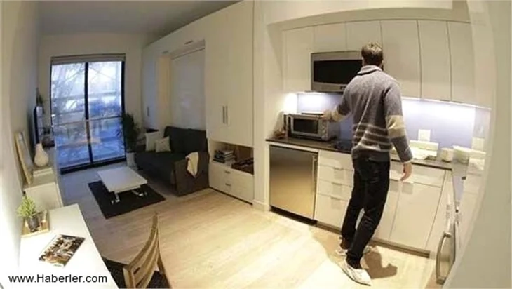 New York'ta 24 metrekarelik daire!