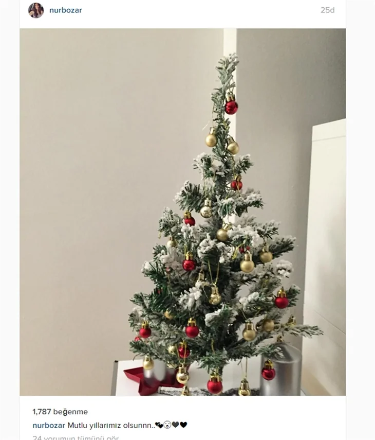 Ünlülerin yeni yıl paylaşımları!