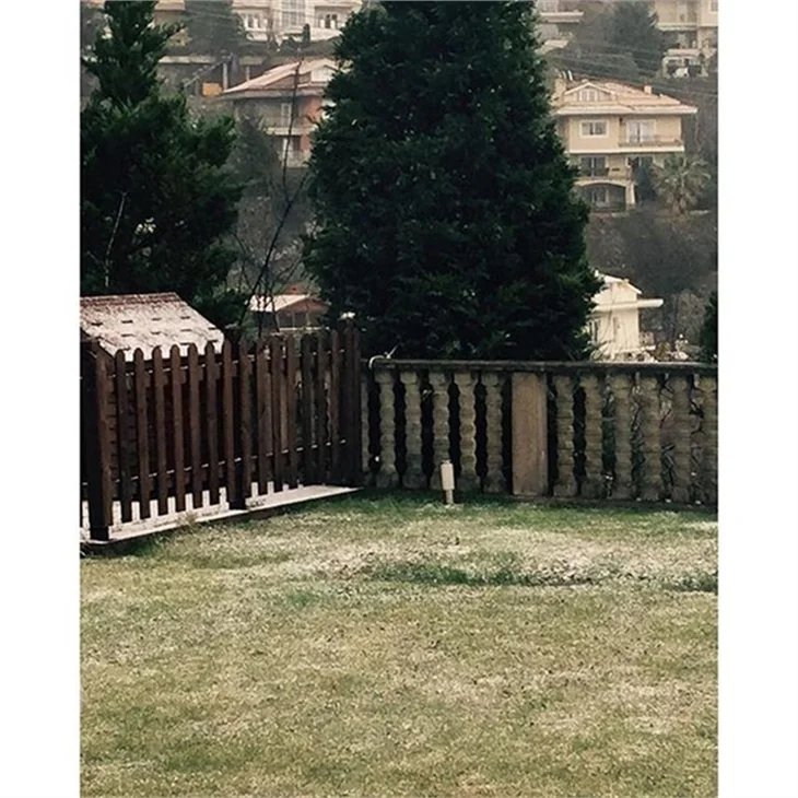 Ünlülerin kar sevinci