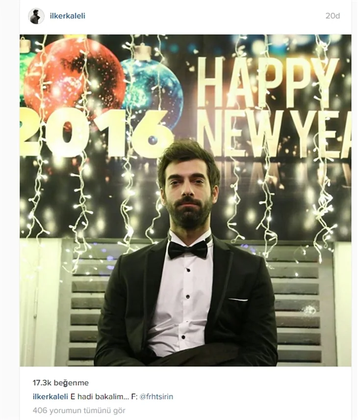 Ünlüler 2016'ya böyle girdi