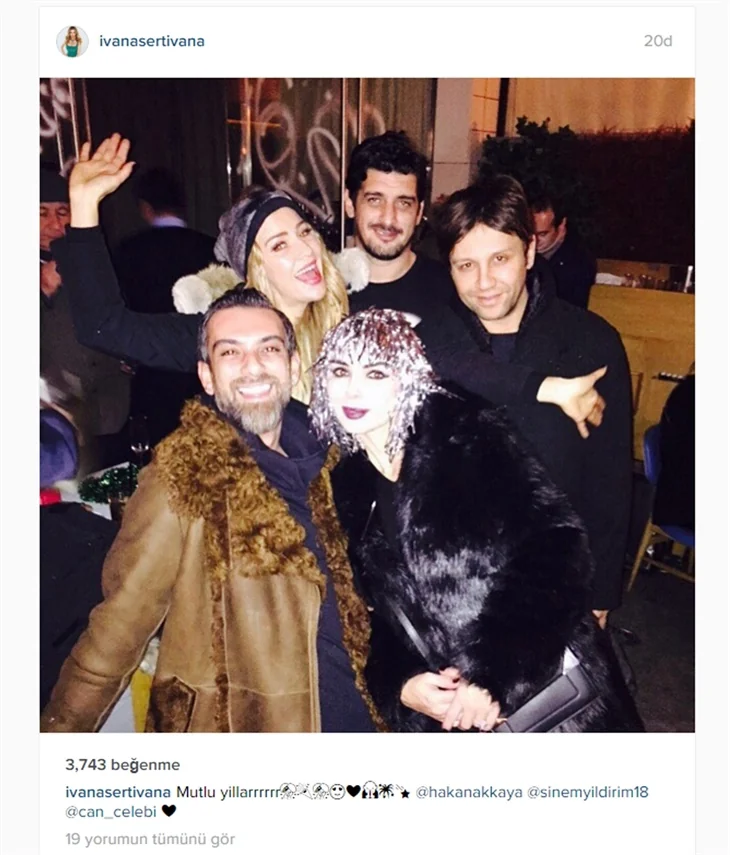 Ünlüler 2016'ya böyle girdi