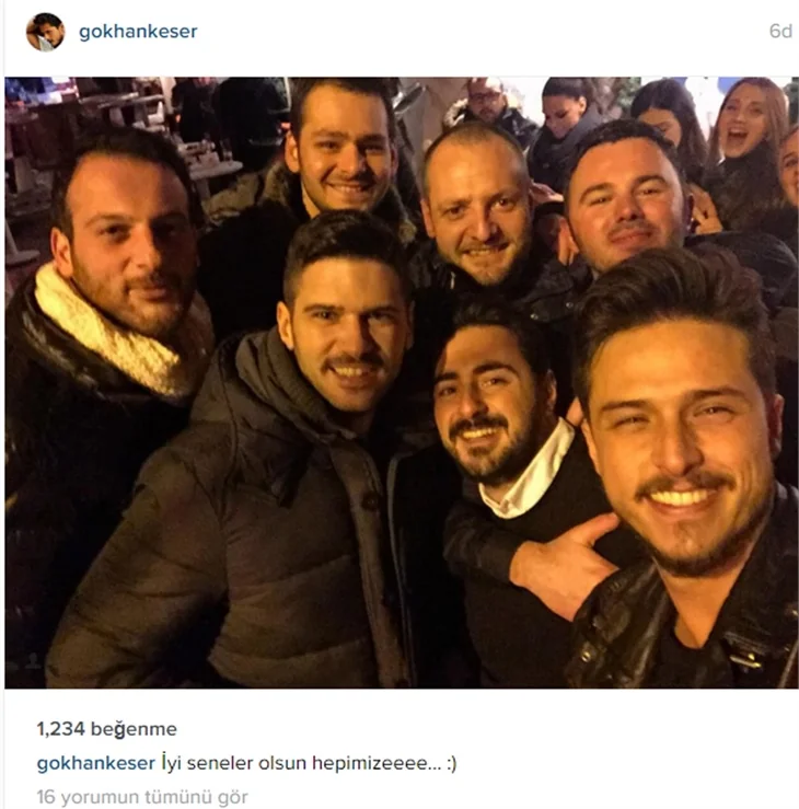 Ünlüler 2016'ya böyle girdi