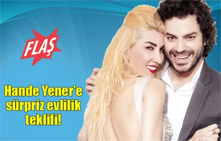 Ozan Öğüt'ten Hande Yener'e evlilik teklifi!