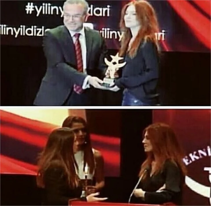 Yılın yıldızları ödüllerini aldı!