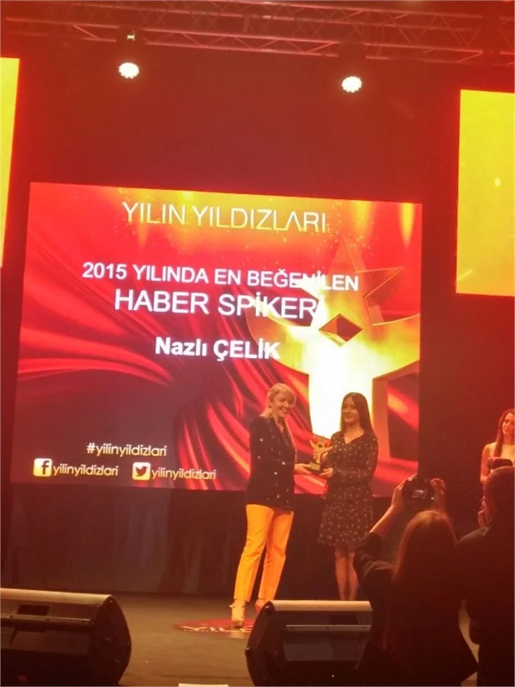 Yılın yıldızları ödüllerini aldı!