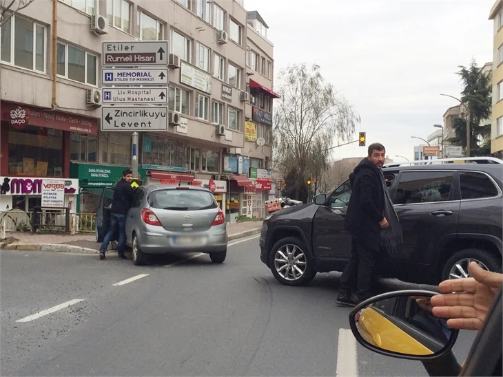 Hakan Bilgin kaza yaptı!