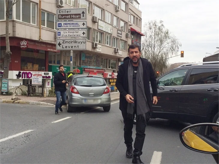 Hakan Bilgin kaza yaptı!