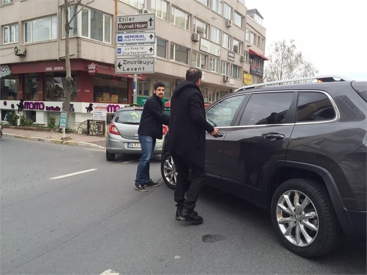 Hakan Bilgin kaza yaptı!