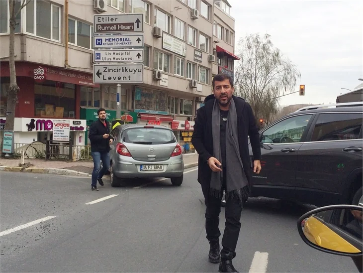 Hakan Bilgin kaza yaptı!